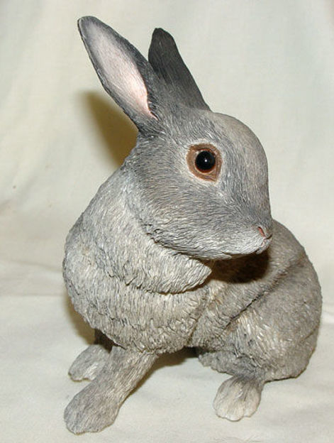 Picture of Grey Rabbit - Lying