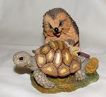 Picture of Hedgehog with Turtle