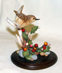 Picture of Wren with Howthorn Berries