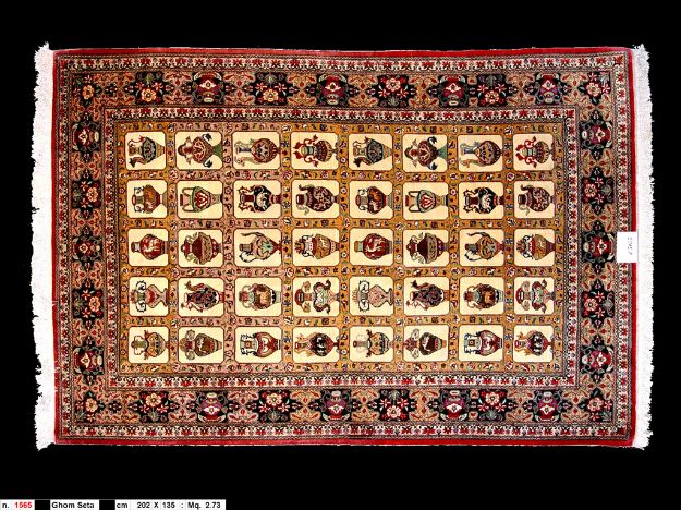 Picture of Ghom Silk - 1565 - Cm 202 X 135