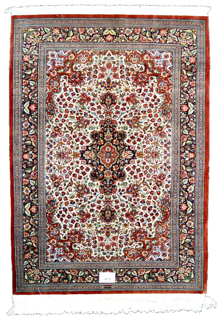 Picture of Ghom Silk - 504 - Cm 195 X 132